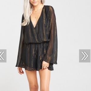 Show Me Your MuMu Loretta Romper Medium NWOT